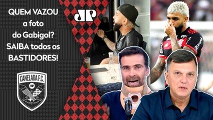 "A INFORMAÇÃO é que QUEM TIROU A FOTO do Gabigol com a camisa do Corinthians foi um..." VEJA DEBATE!
