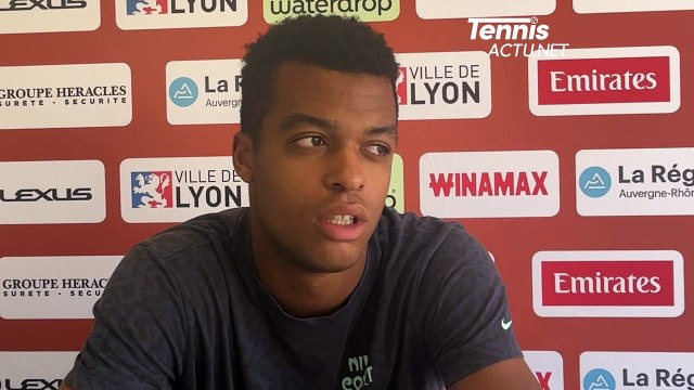 Tennis - Lyon 2024 - L'Entretien Giovanni Mpetshi Perricard : Mon père m'a mis là-dedans.. .