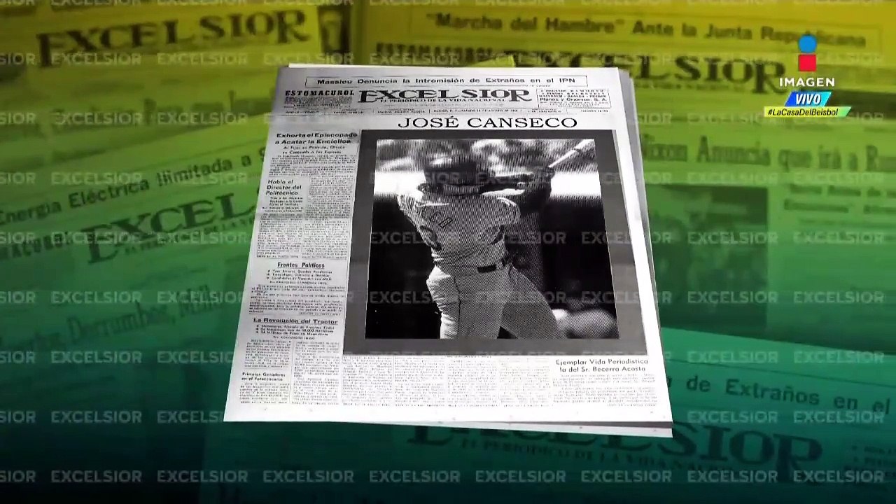 José Canseco cubano que jugó tanto en los azule...