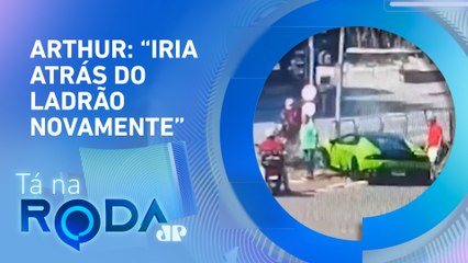 “Reação foi PERSEGUI-LO“, diz MOTORISTA de LAMBORGHINI que teve ROLEX roubado em SP | TÁ NA RODA