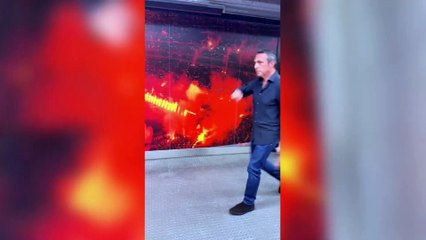 Başkan Ali Koç, Rams Park'a geldi! Ortalık karıştı