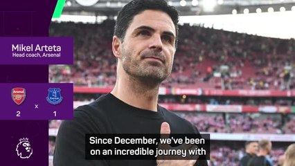 下载视频: 'They are desperate' - Arteta reacts to Premier League title heartbreak