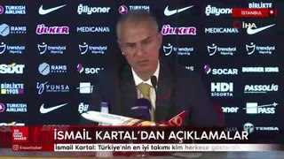 İsmail Kartal: Türkiye'nin en iyi takımı kim herkese gösterdik