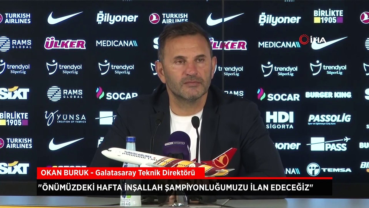 Okan Buruk'tan şampiyonluk sözleri: Önümüzdeki hafta...