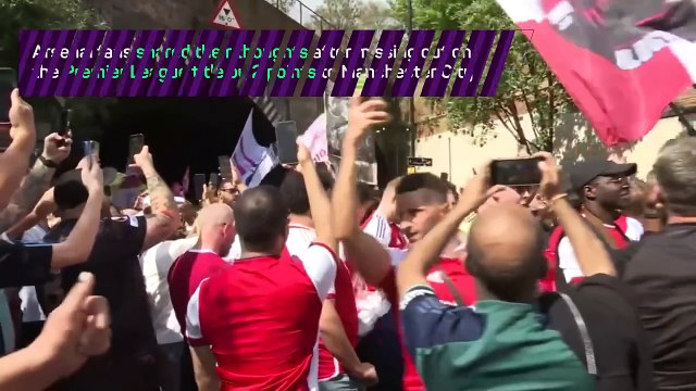 'We're amazing, you can't be amazing anymore' - Arsenal fans react to Premier League heartbreak