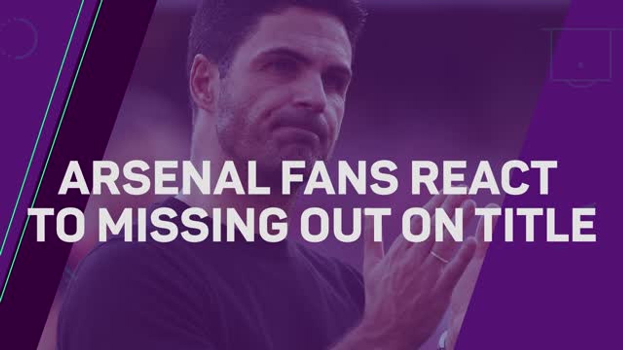 'We're amazing, you can't be amazing anymore' - Arsenal fans react to Premier League heartbreak