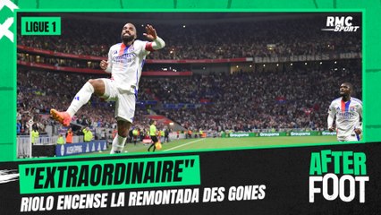 OL :"Un parcours fou qui n'existe pas historiquement" Riolo encense la remontada des Gones (et Brest)