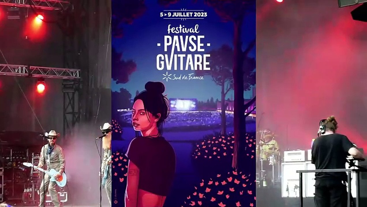 BILLY F GIBBONS feat. Matt Sorum & Austin Hanks - Festival Pause Guitare Sud de France - 2023