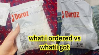 Daraz Parcel Mishap: What I Ordered vs What I Got!