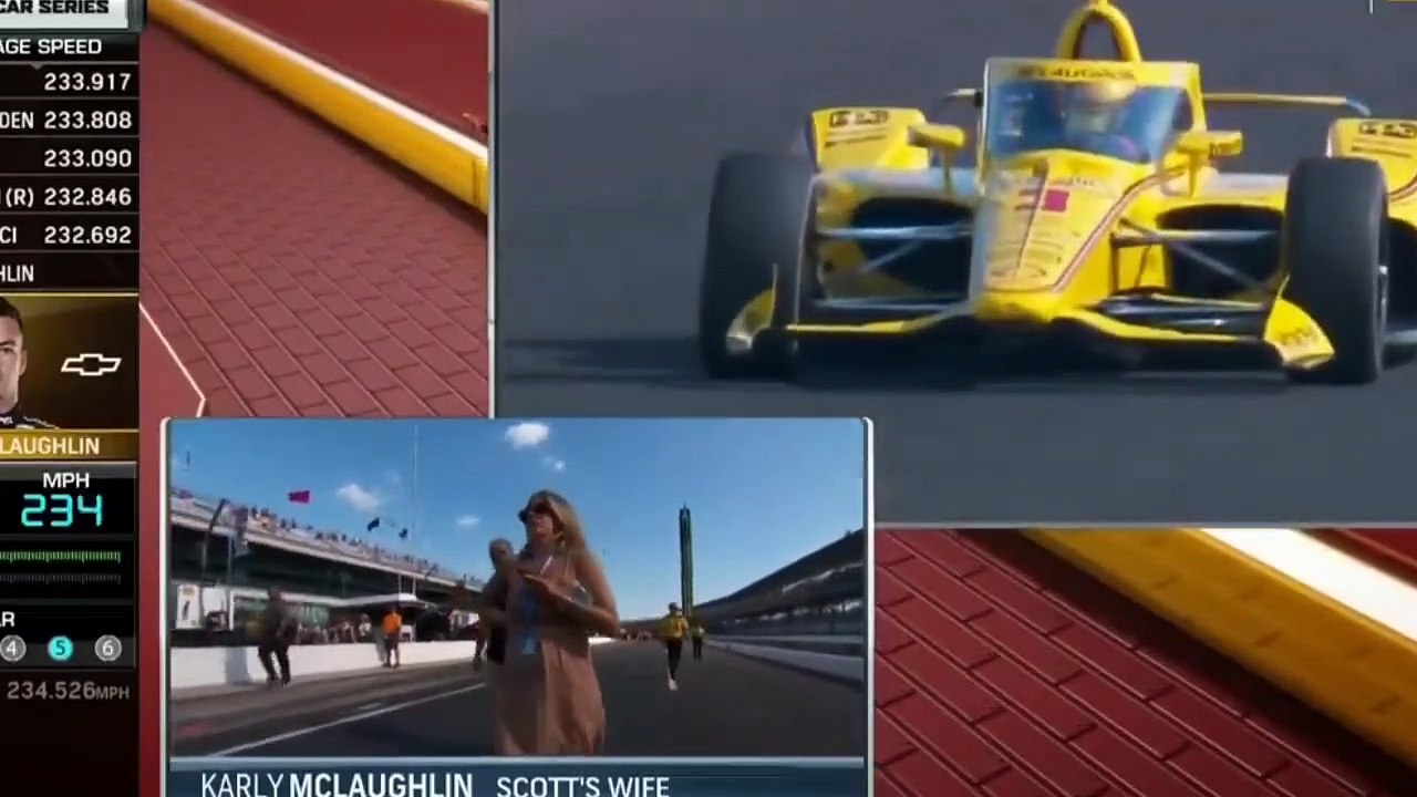 Indy 500 2024 Qualifying Fast 6 Crazy Run McLaughlin 234.220
