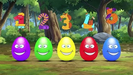 Baby 5 Color Eggs Song! - Twinkle Little Star Nursery Rhymes - Baby & Kids Songs