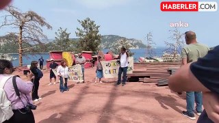 Marmaris'te Sinpaş tarafından yapılan otel projesine tepki