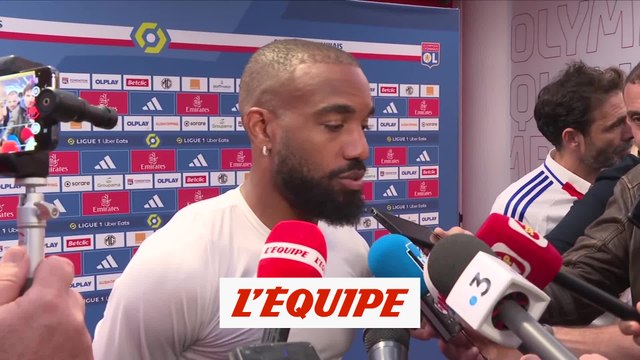 Lacazette : «Je savais que j'allais marquer» - Foot - L1 - OL