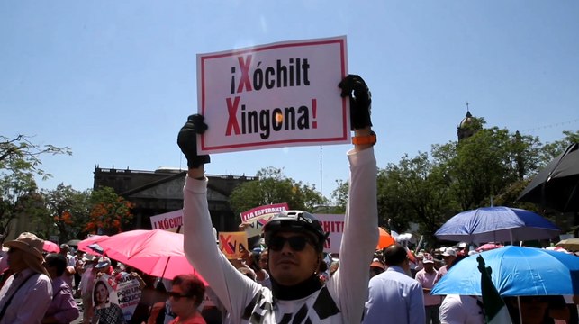 La llamada “marea rosa” reunió a miles de personas en Guadalajara