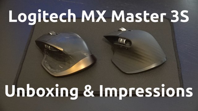 Logitech MX Master 3S Unboxing