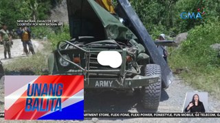 3, patay matapos mahulog ang isang military truck sa bangin; 6 sugatan | Unang Balita
