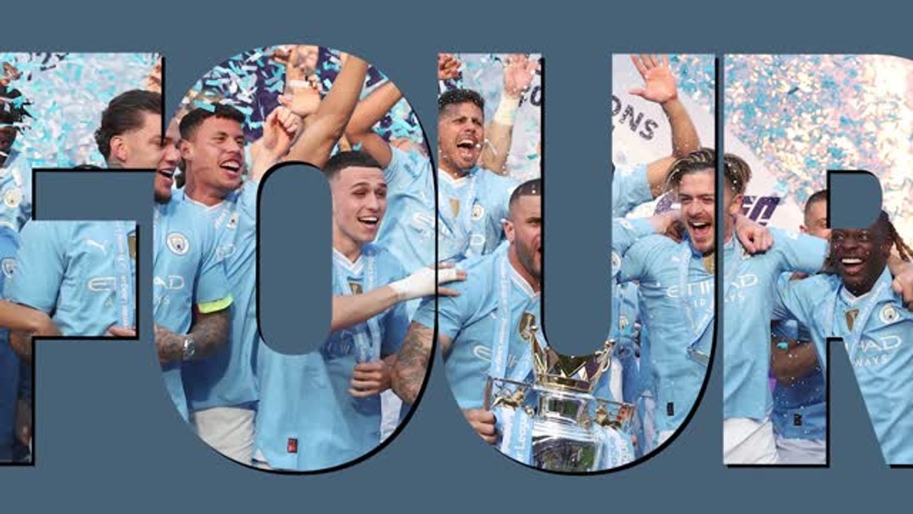Awesome foursome: City make history