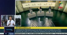 Candidatos presidenciales de México se preparan para el tercer y último debate