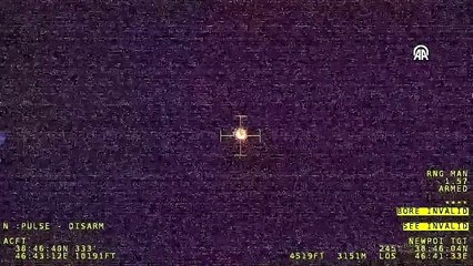 Akıncı İHA, Reisi’yi taşıyan helikopterin enkazı olabileceği düşünülen bir ısı kaynağını tespit etti