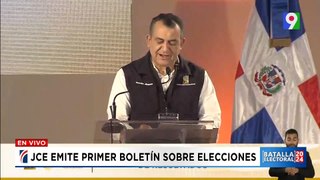 JCE emite Primer boletín sobre elecciones 2024 | Batalla electoral 2024