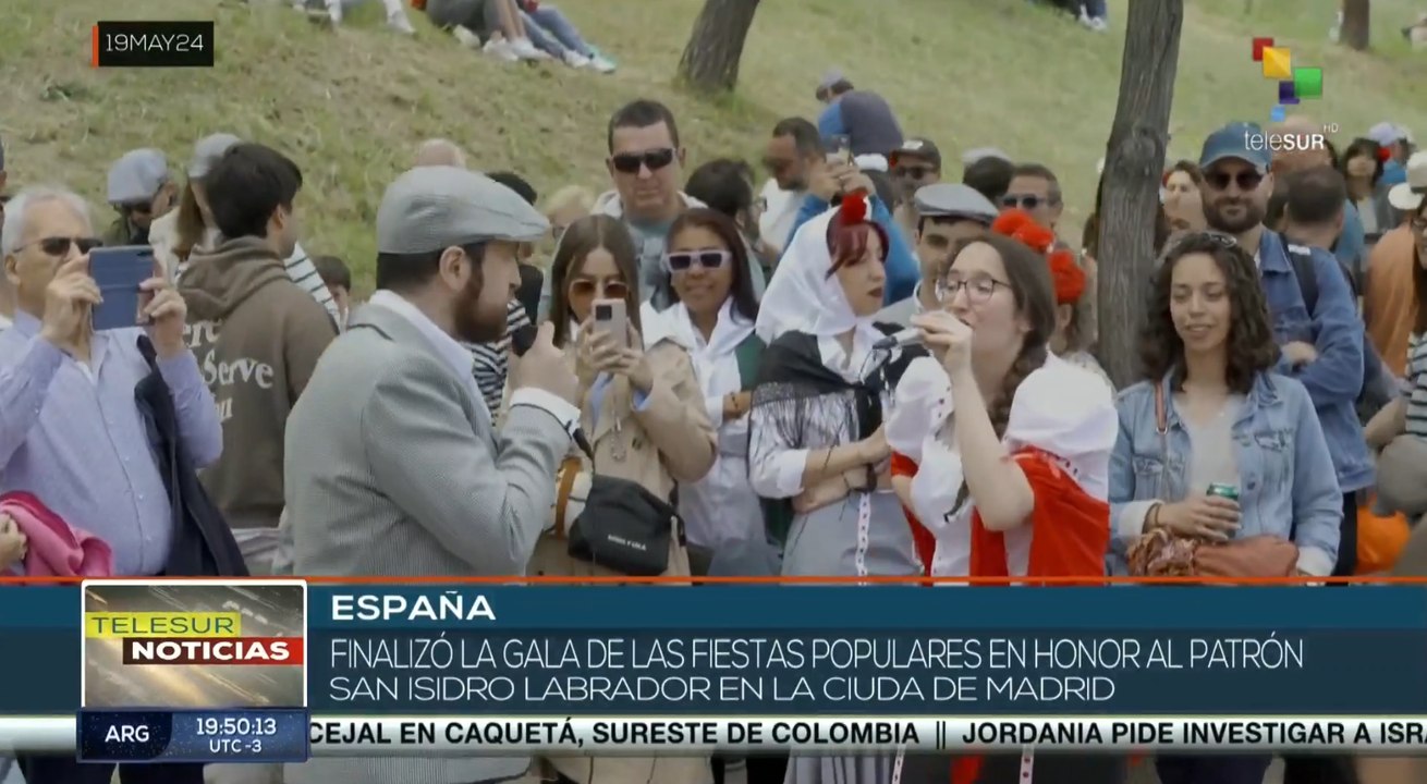 En España concluyó las fiestas en honor al patr...