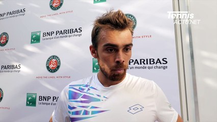 Tennis - Roland-Garros 2024 - Benjamin Bonzi : "Je me suis fait déchirer, mais je garde le moral, ça va revenir !"