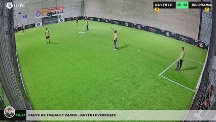 Faute de Thibault Parou - BAYER LEVERKUSEC