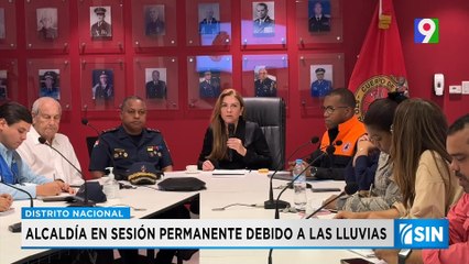 Alcaldesa del DN activo sesión permanente debido a la alerta verde| Primera Emisión SIN