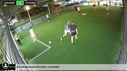 But de BENJAMIN GIOVANNI - LES GONES