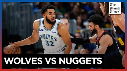 Wolves win over defending NBA champion Nuggets