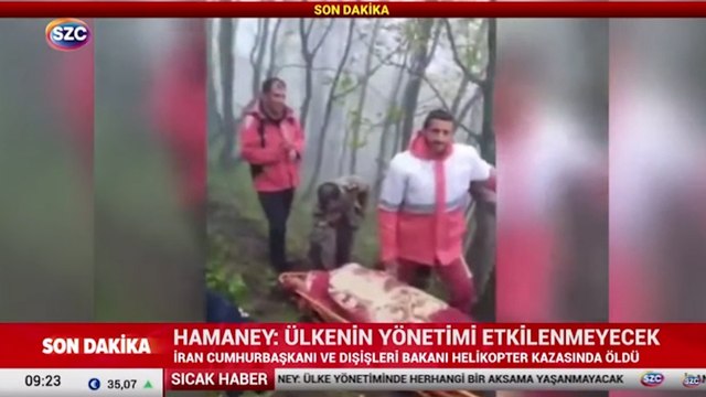 İran Cumhurbaşkanı Reisi öldü... Cansız bedenleri enkazdan böyle çıkardılar