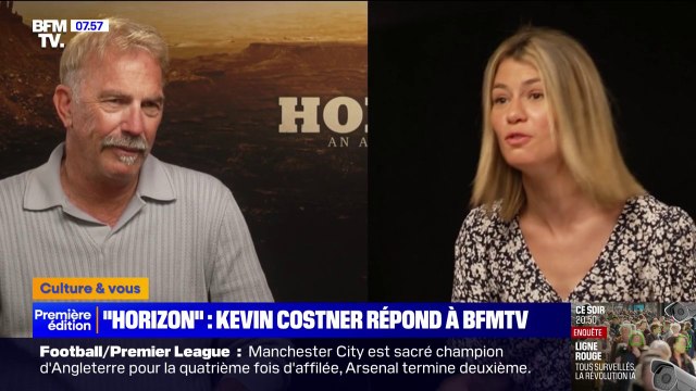 C'est un rêve pour moi de venir ici , confie Kevin Costner qui présente son film Horizon: An American Saga à Cannes