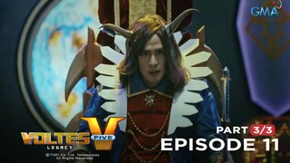 Voltes V Legacy: The catastrophe at the hands of Zardoz! (Full Episode 11 - Part 3/3)