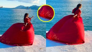 Cannes 2024: Urvashi Rautela Red Gown Special message Written In Arabic, Meaning क्या है...| Boldsky