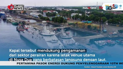 Armada 11 KRI sudah berada di Benoa, siap amankan WWF Bali