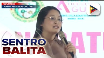 Bamban Mayor Guo, pinatatanggalan ng police power ng DILG