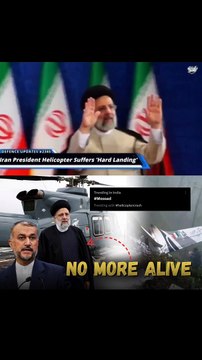Iran's President Helicopter Incident