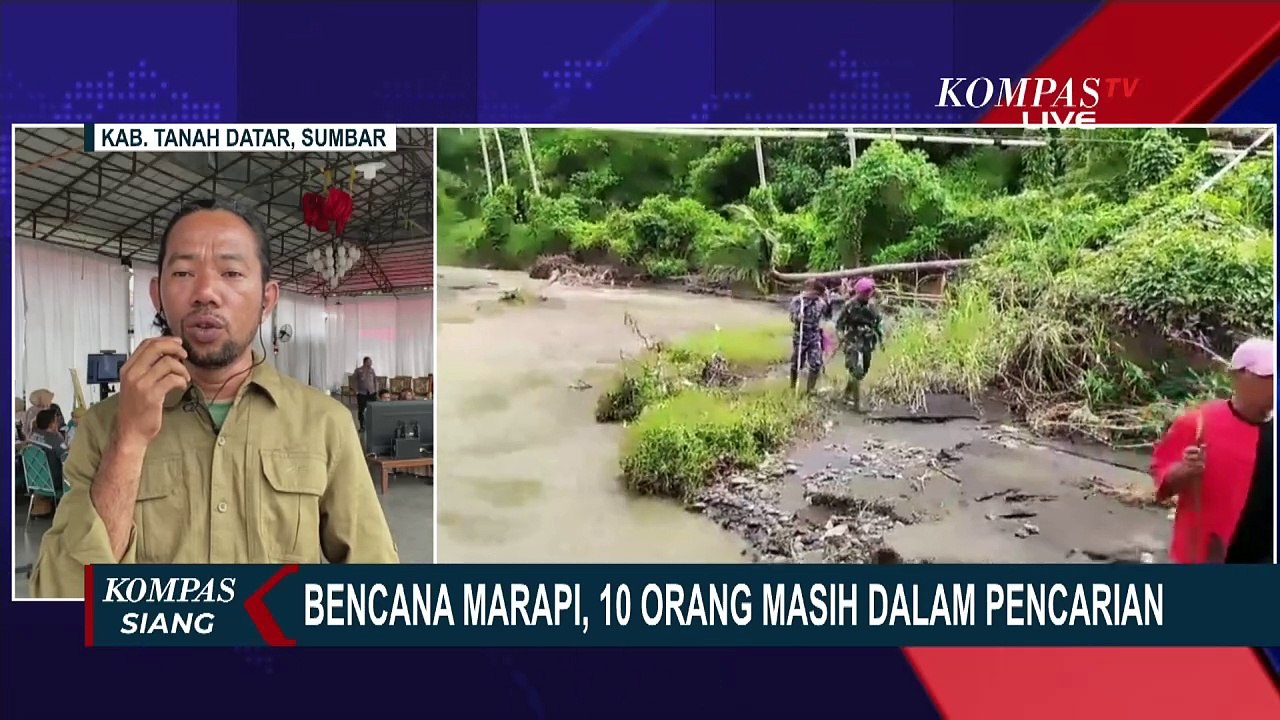 Update Pencarian Korban dan Persiapan Relokasi Warga yang Terdampak Bencana Marapi