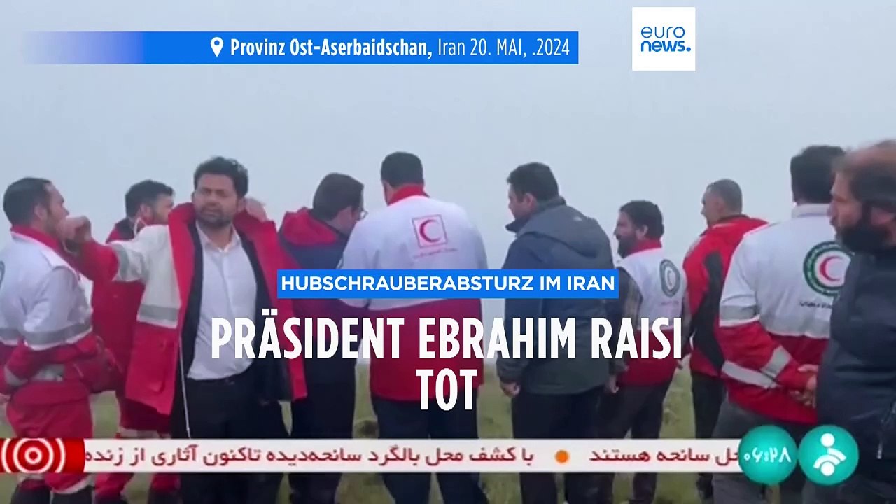 Irans Präsident Ebrahim Raisi bei Hubschrauberabsturz getötet