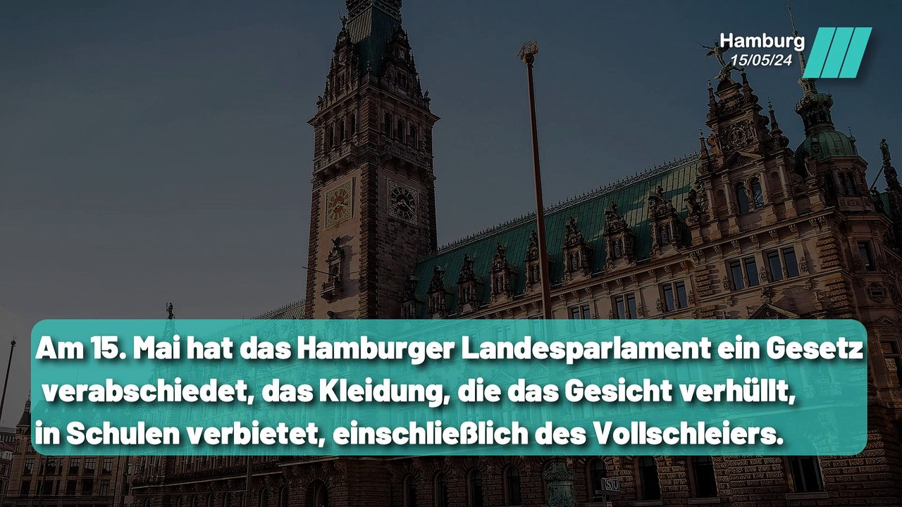 Hamburg verbietet den Vollschleier in der Schule