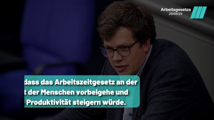 FDP-Fraktionsvize fordert Abschaffung des Acht-Stunden-Tags