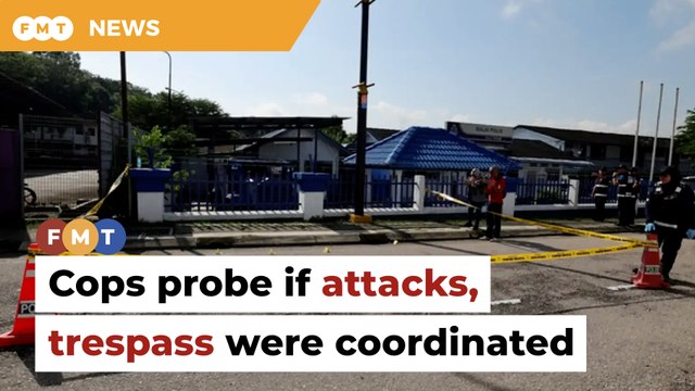 Cops probing if police station attacks, Istana trespass coordinated