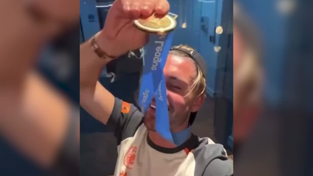 Salen a la luz las primeras imágenes de Grealish en la celebración: tienen que verlas