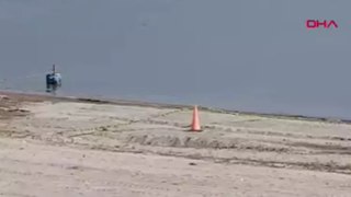 Eğirdir Gölü kıyısında el bombaları bulundu, plaj girişe kapatıldı
