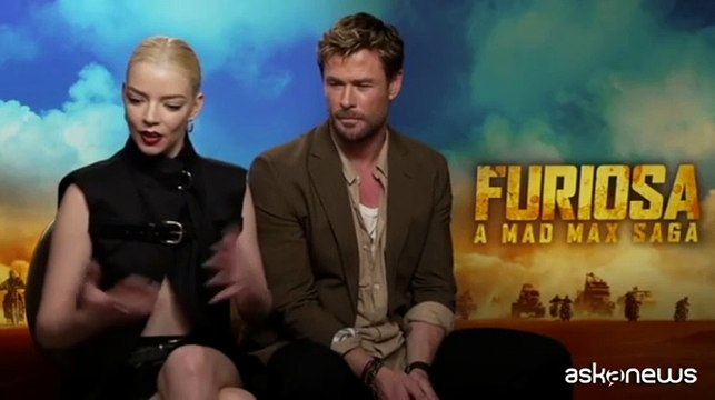 Anya Taylor-Joy e Chris Hemsworth raccontano Furiosa , da Cannes al cinema