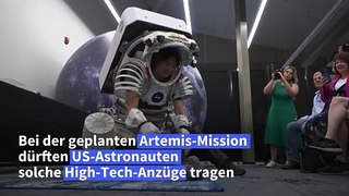 Mond-Mission Artemis: Nasa stellt Hightech-Anzüge vor