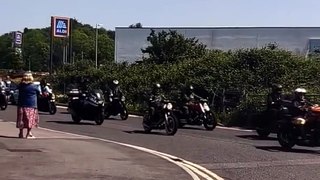Watch Distinguished Gentleman's Ride out arrive at Brewpoint