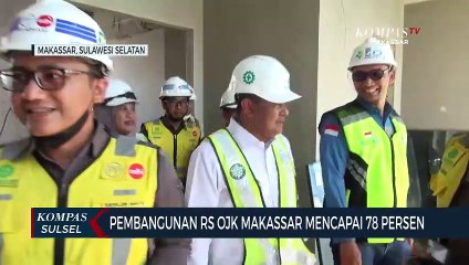 Pembangunan RS OJK Makassar Mencapai 78 Persen