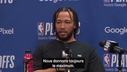 Knicks : Brunson rend hommage à Thibodeau après l'élimination