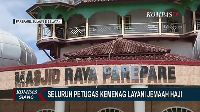 Lintas Agama, Seluruh Petugas Kementerian Agama Kota Parepare Terlibat Pelayanan Jemaah Haji!